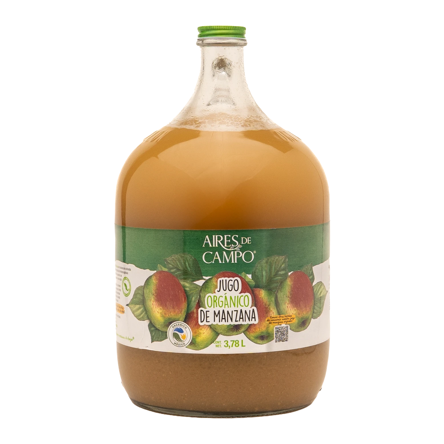 JUGO MANZANA ORGANICO 3.78L-1