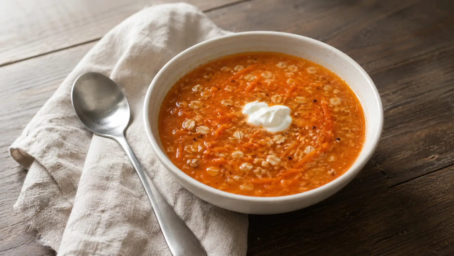 <span>Sopa de Avena y Zanahoria</span>
